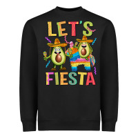 Black let's fiesta Heavyweight Sweatshirt - JahusDesignShop