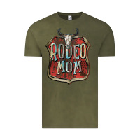 Vintage Olive Rodeo mom Mother's Day Vintage Tee - FaDigitalArtStudio