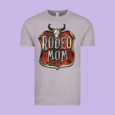 Rodeo Mom Mother's Day Vintage Tee Designed By Fadigitalartstudio