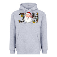 Heather Grey joy santa Heavyweight Hoodie - JahusDesignShop