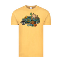 Vintage Mustard western pumpkin farm truck Vintage Tee - RanaPortraitStore