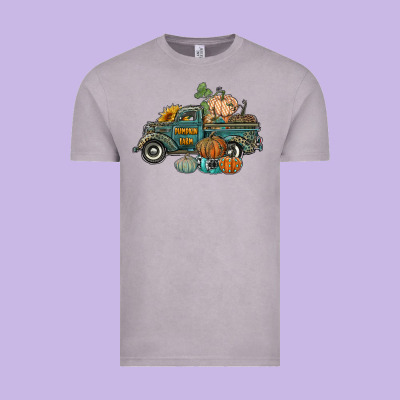 Western Pumpkin Farm Truck Vintage Tee Designed By Ranaportraitstore