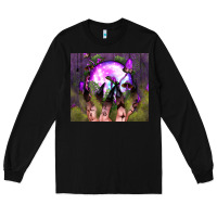 Black witch hand tumbler Long Sleeve Tee - BundleAndBundleShop
