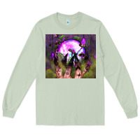 Matcha witch hand tumbler Long Sleeve Tee - BundleAndBundleShop