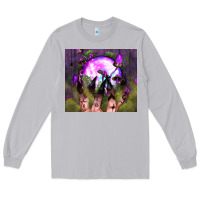 Moon Dust witch hand tumbler Long Sleeve Tee - BundleAndBundleShop
