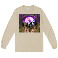 Mushroom witch hand tumbler Long Sleeve Tee - BundleAndBundleShop