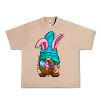 Burro Easter Wicker Basket Gnome Urban Heavy Tee - BundleAndBundleShop