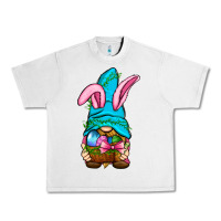 Lunar Rock Easter Wicker Basket Gnome Urban Heavy Tee - BundleAndBundleShop