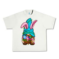 Pistachio Easter Wicker Basket Gnome Urban Heavy Tee - BundleAndBundleShop