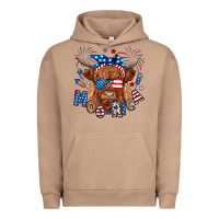 Pigment Burro moo rica highland cow Urban Hoodie - RanaPortraitStore