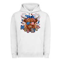 Pigment Lunar Rock moo rica highland cow Urban Hoodie - RanaPortraitStore