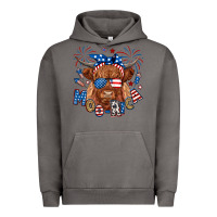 Pigment Tornado moo rica highland cow Urban Hoodie - RanaPortraitStore