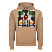 Vintage Coffee afro comb seamless pattern Vintage Hoodie - BundleAndBundleShop