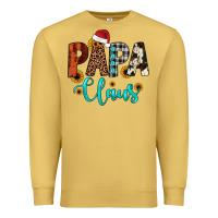 Antique Gold papa claus Premium Sweatshirt - JahusDesignShop