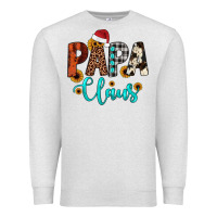 Oatmeal Heather papa claus Premium Sweatshirt - JahusDesignShop