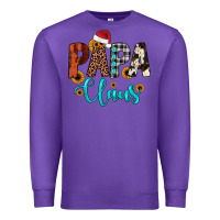 Purple papa claus Premium Sweatshirt - JahusDesignShop