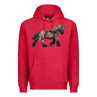 Cardinal Belgian Horse Premium Hoodie - LillyAllenDesigns