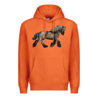 Carrot Belgian Horse Premium Hoodie - LillyAllenDesigns