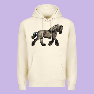 Belgian Horse Premium Hoodie Designed By Lillyallendesigns