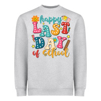 Heather Grey happy last day of school Heavyweight Sweatshirt - JahusDesignShop