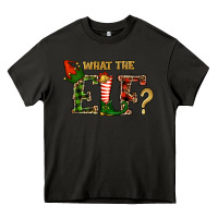 Asphalt What The Elf Christmas Heavy Core Tee - RanaPortraitStore