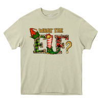 Mossy What The Elf Christmas Heavy Core Tee - RanaPortraitStore