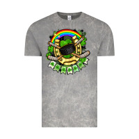 Cloud Rock St. Patrick's Day Hockey Vintage Tee - FaDigitalArtStudio