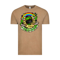 Vintage Coffee St. Patrick's Day Hockey Vintage Tee - FaDigitalArtStudio