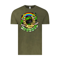 Vintage Olive St. Patrick's Day Hockey Vintage Tee - FaDigitalArtStudio