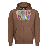 Chestnut summer vibes Zipper Hoodie - JahusDesignShop