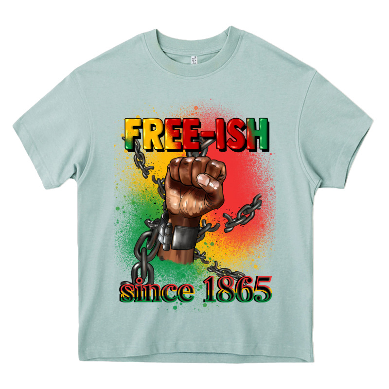 Free Ish Since 1865 Juneteenth Heavy Core Tee by CowGirlArtShop | Teevron