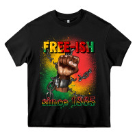Black free ish since 1865 juneteenth Heavy Core Tee - CowGirlArtShop
