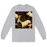 Moon Dust african ethnic animal seamless pattern Long Sleeve Tee - BundleAndBundleShop