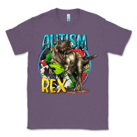 Lavender Autism Rex Classic Tee - CowGirlArtShop