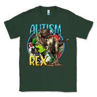 Sports Green Autism Rex Classic Tee - CowGirlArtShop