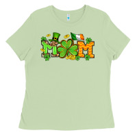 Matcha St. Patrick's Day mom Ladies Tee - OliviaCreatesArt