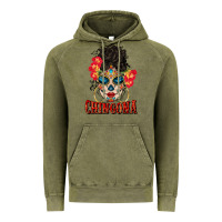 Vintage Olive chingona latina bun mama Vintage Hoodie - BundleAndBundleShop
