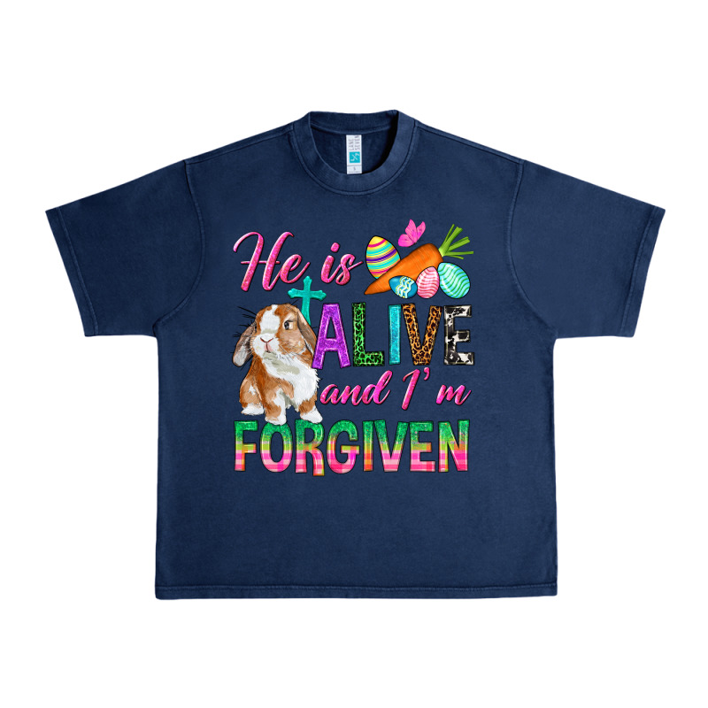 He Is Alive And I'm Forgiven Urban Heavy Tee by BundleAndBundleShop | Teevron
