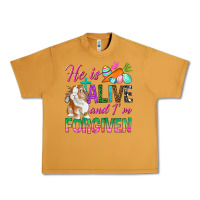 Peanut Butter He Is Alive And I'm Forgiven Urban Heavy Tee - BundleAndBundleShop