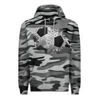 Slate Camo cowhide soccer patch Premium Hoodie - Jasminsmagicworld