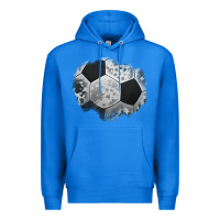 True Royal cowhide soccer patch Premium Hoodie - Jasminsmagicworld