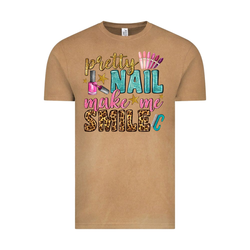 Pretty Nail Make Me Smile Bbs Vintage Tee by BundleAndBundleShop | Teevron