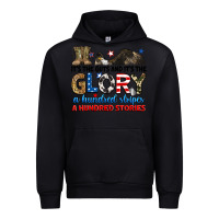 Black it's the guts and it's the glory a hundred stories Urban Hoodie - RanaPortraitStore