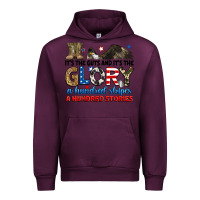 Mauve Wine it's the guts and it's the glory a hundred stories Urban Hoodie - RanaPortraitStore