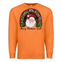 Carrot merry christmas y'all rainbow Premium Sweatshirt - JahusDesignShop
