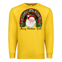Lemon merry christmas y'all rainbow Premium Sweatshirt - JahusDesignShop
