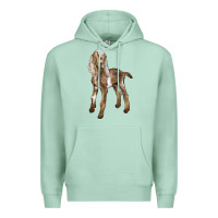 Seafoam Baby Nubian Goat Premium Hoodie - LillyAllenDesigns
