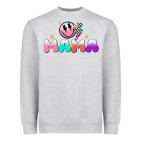 Heather Grey mama Heavyweight Sweatshirt - JahusDesignShop