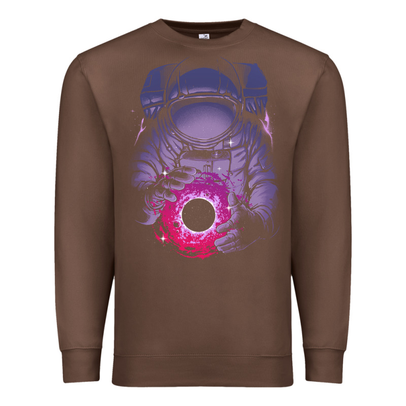 Astronaut Deep Space Premium Sweatshirt by maiPhamDesign | Teevron