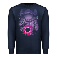 Navy astronaut deep space Premium Sweatshirt - maiPhamDesign